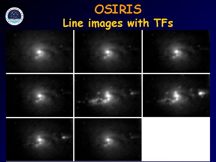 OSIRIS Line images with TFs 