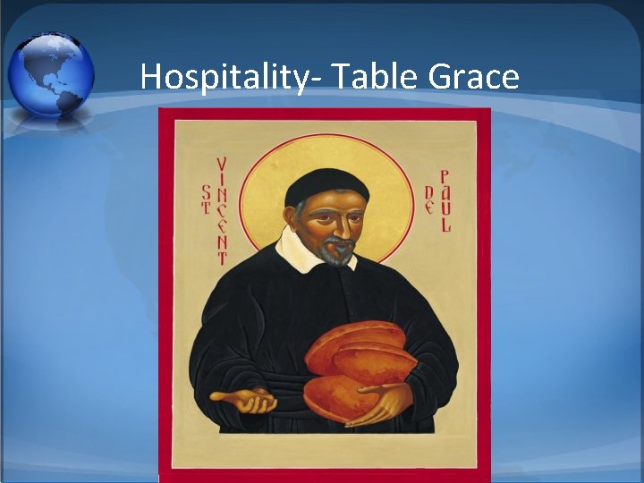 Hospitality- Table Grace 