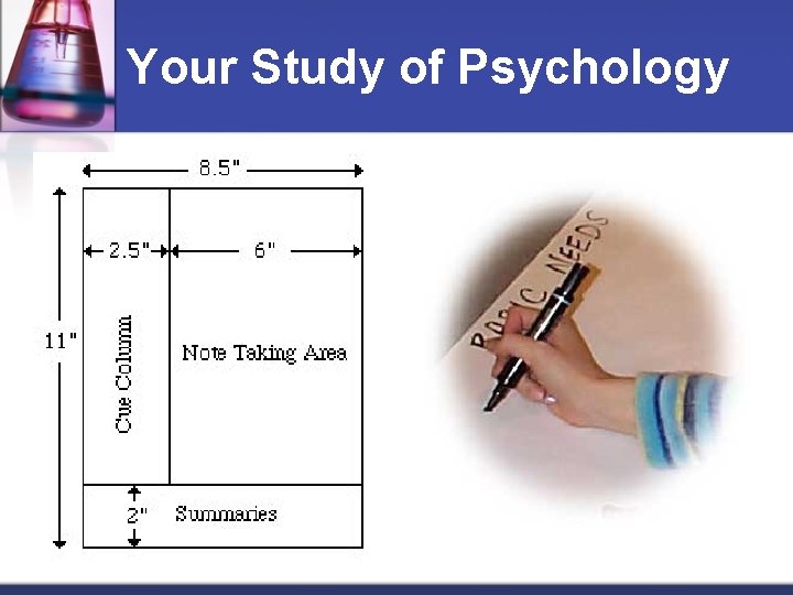 Your Study of Psychology 