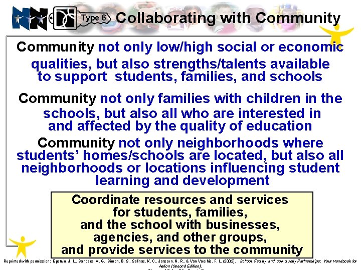 Type 6 Collaborating with Community not only low/high social or economic qualities, but also