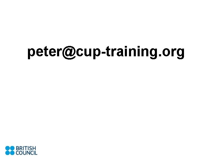 peter@cup-training. org 