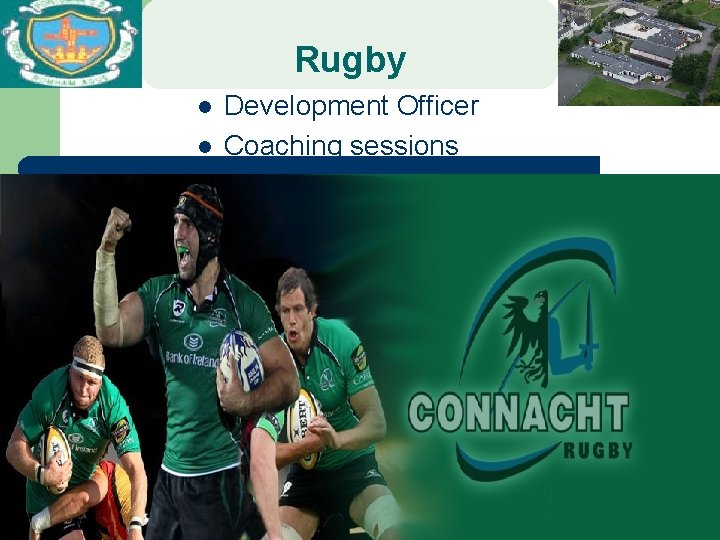 Rugby l l Development Officer Coaching sessions 