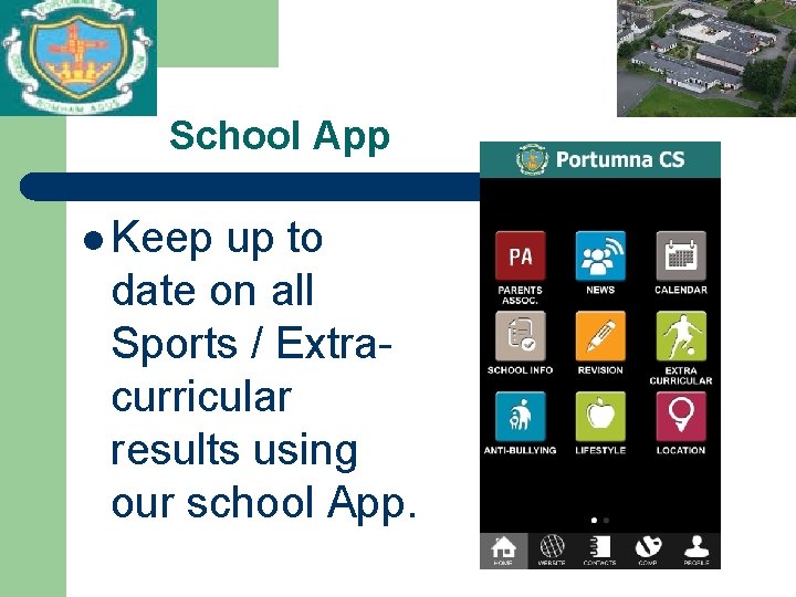 School App l Keep up to date on all Sports / Extracurricular results using