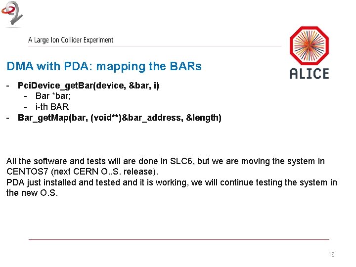 DMA with PDA: mapping the BARs - Pci. Device_get. Bar(device, &bar, i) - Bar