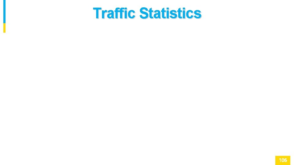 Traffic Statistics 