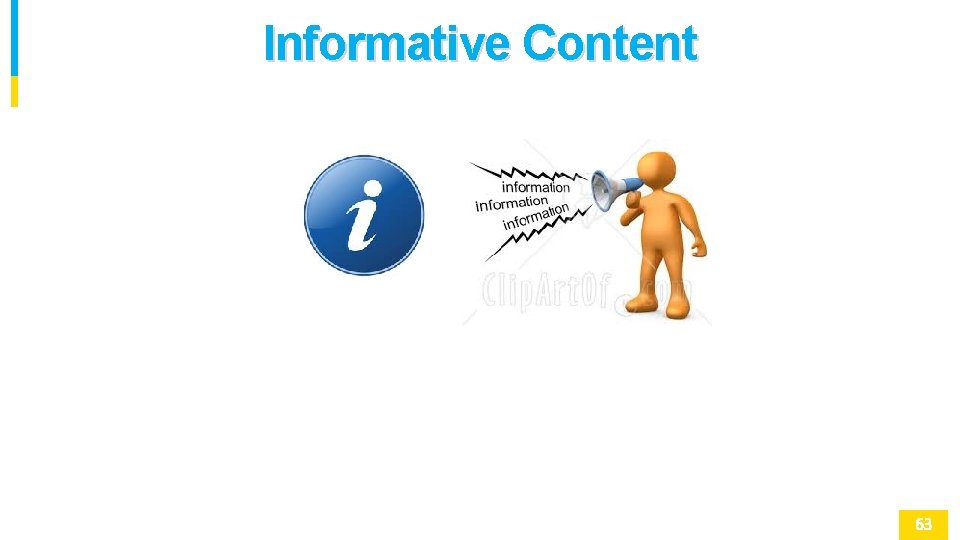 Informative Content 