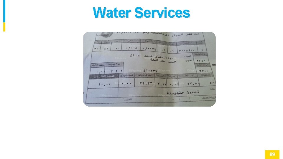 Water Services 