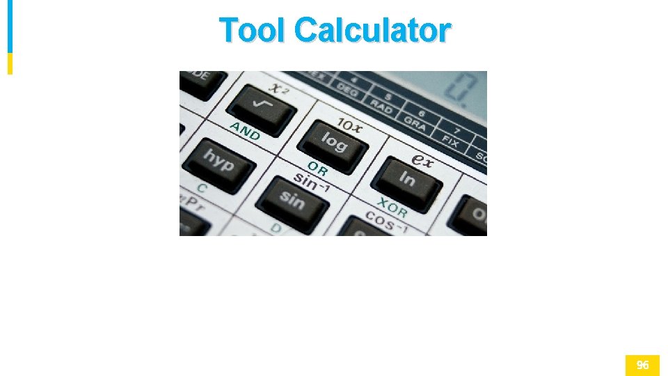 Tool Calculator 