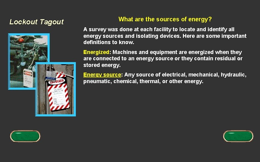Lockout Tagout Introduction Lockout Tagout How to Use