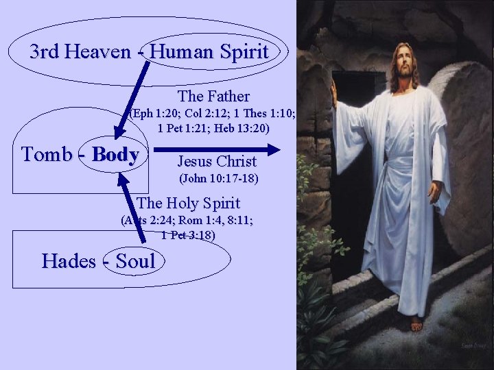 3 rd Heaven - Human Spirit The Father (Eph 1: 20; Col 2: 12;