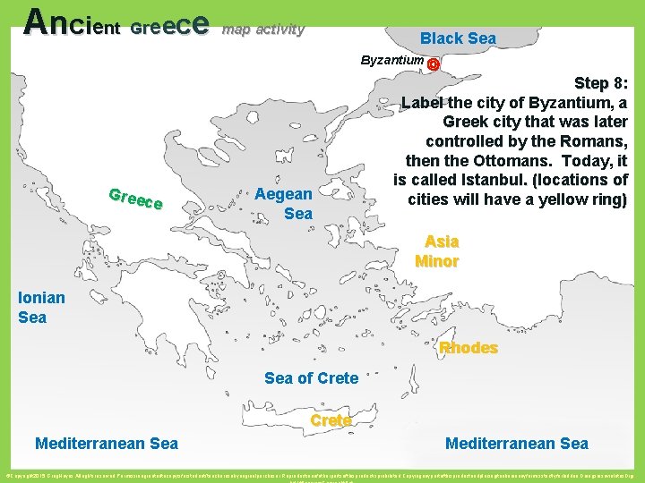 A n c i en t G ree c e map activity Black Sea