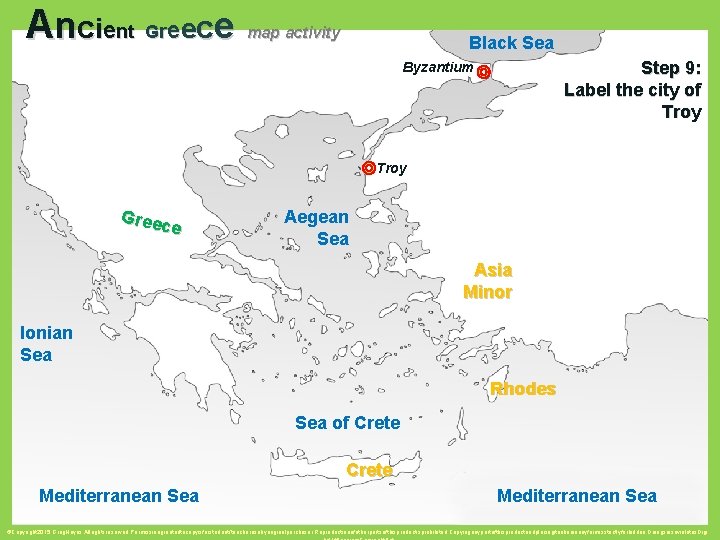 A n c i en t G ree c e map activity Black Sea