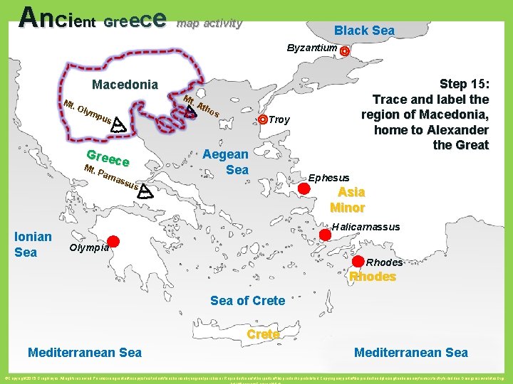 A n c i en t G ree c e map activity Black Sea