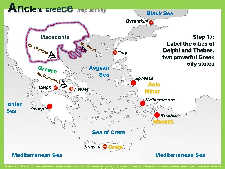 A n c i en t G ree c e map activity Black Sea