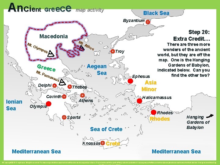 A n c i en t G ree c e map activity Black Sea