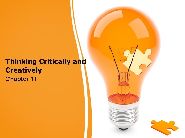 Thinking Critically and Creatively Chapter 11 