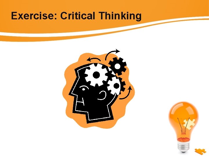 Exercise: Critical Thinking 