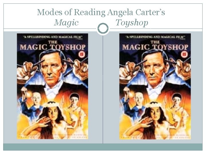 Modes of Reading Angela Carter’s Magic Toyshop 