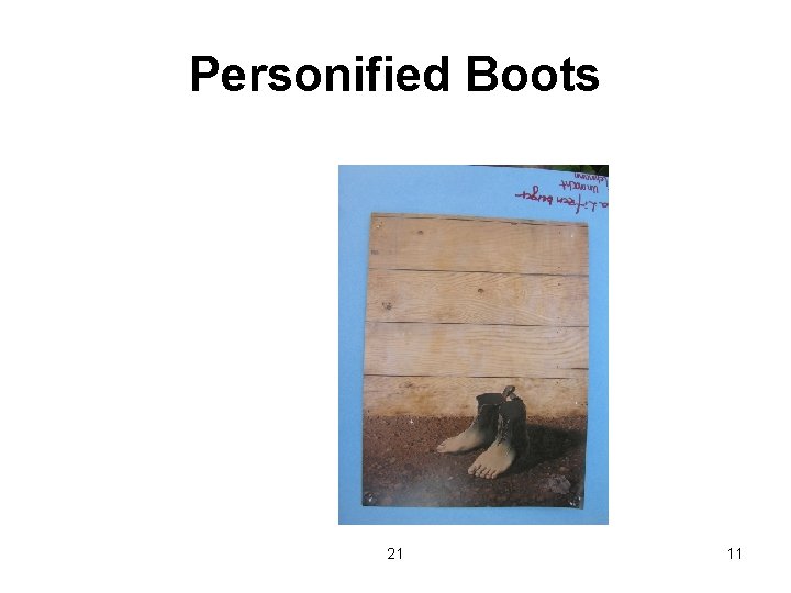 Personified Boots 21 11 