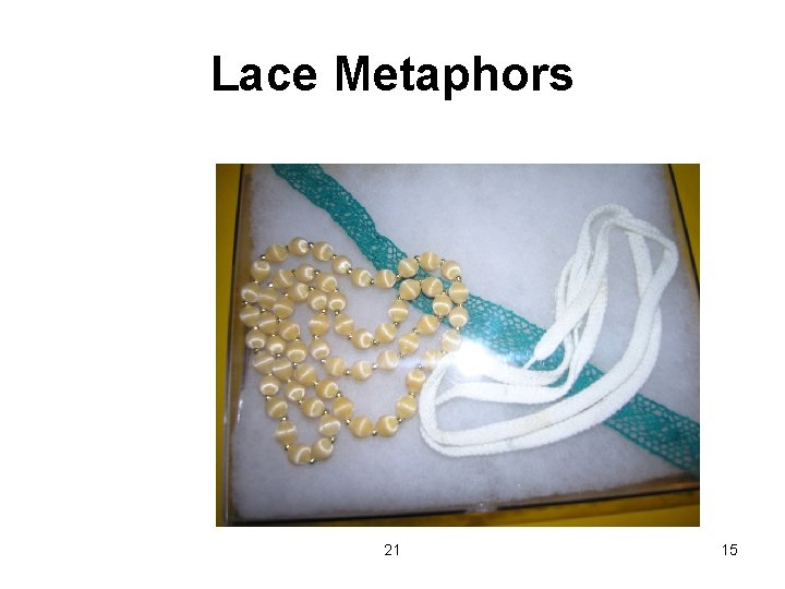 Lace Metaphors 21 15 