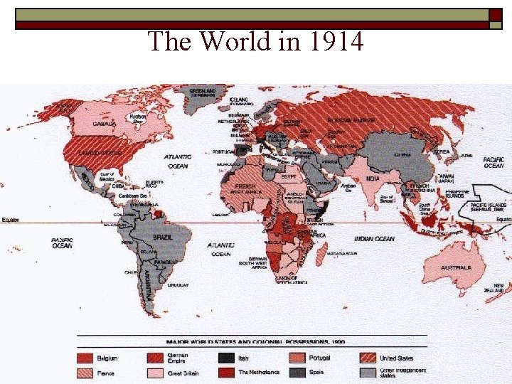 The World in 1914 