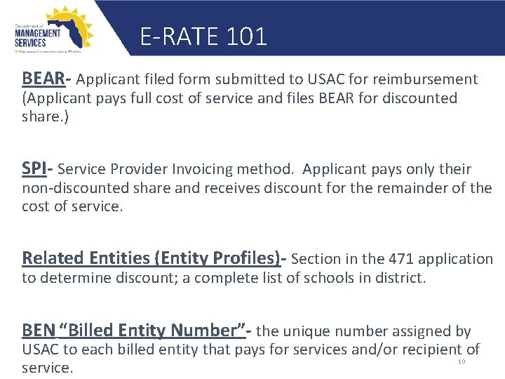 E-RATE 101 BEAR- Applicant filed form submitted to USAC for reimbursement (Applicant pays full