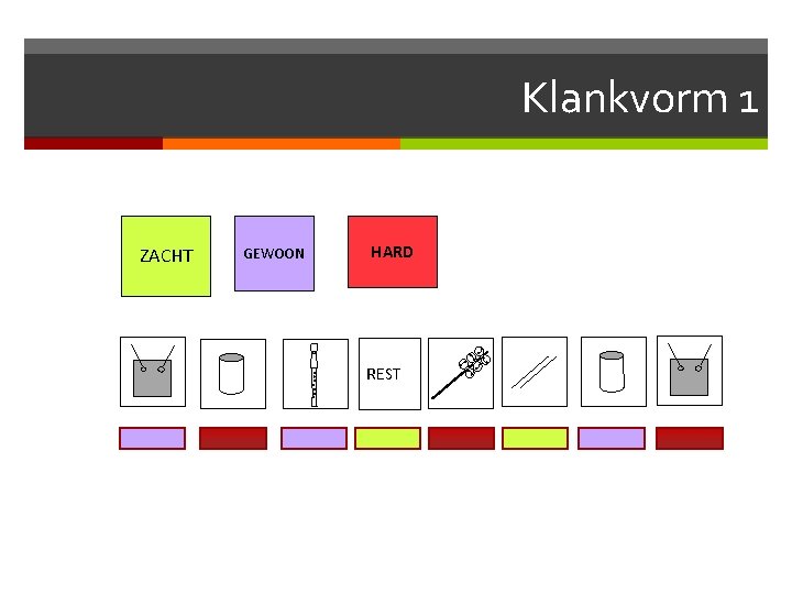 Klankvorm 1 ZACHT GEWOON HARD REST 