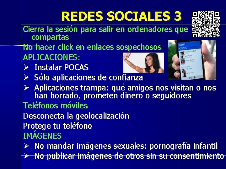 REDES SOCIALES 3 Cierra la sesión para salir en ordenadores que compartas No hacer