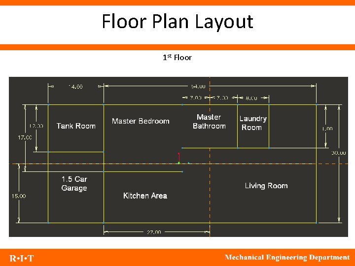Floor Plan Layout 1 st Floor 