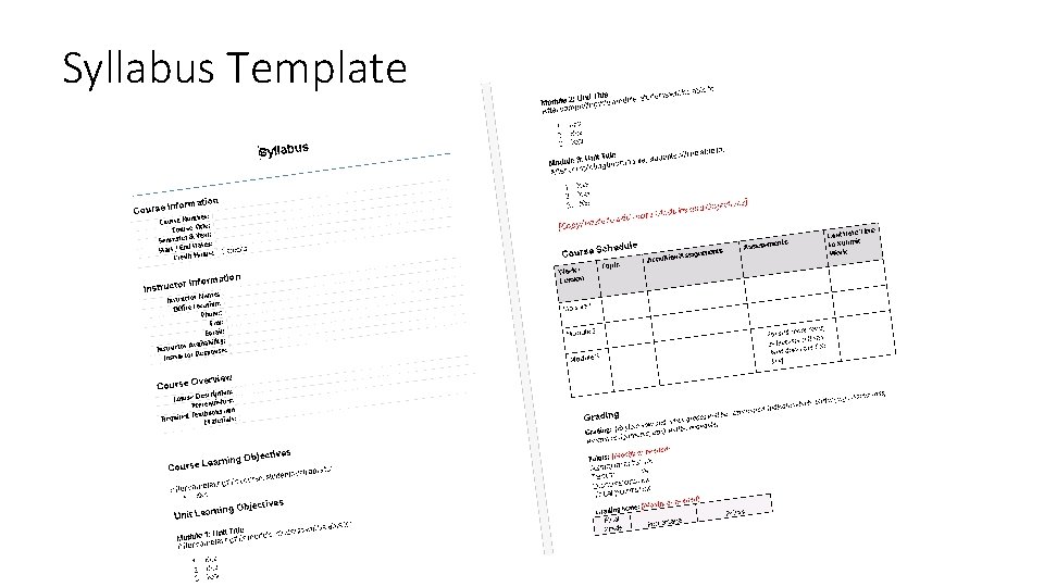 Syllabus Template 