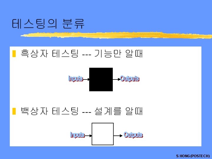 S HONG(POSTECH) S HONG(POSTECH)