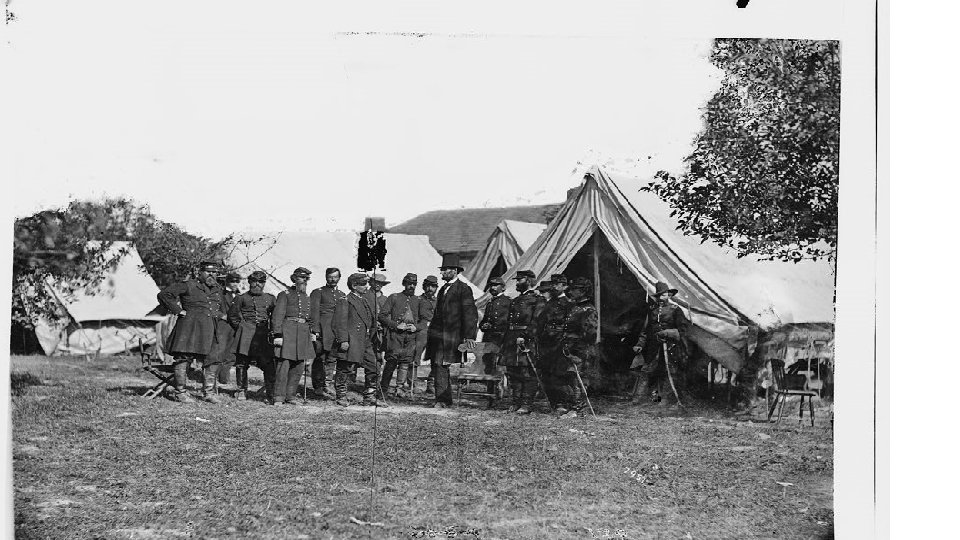 Lincoln visiting Gen. Mc. Dowell 