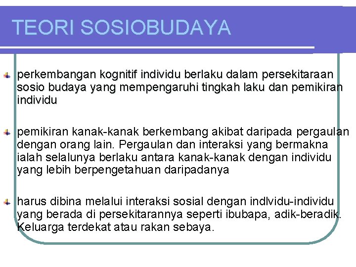 Mll 253 Pemerolehan Bahasa Kedua Objektif Modul Pada