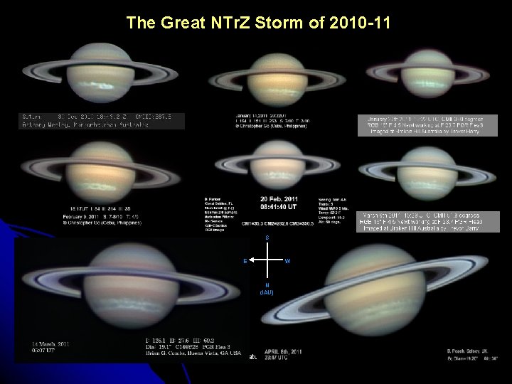 The Great NTr. Z Storm of 2010 -11 S E W N (IAU) 03
