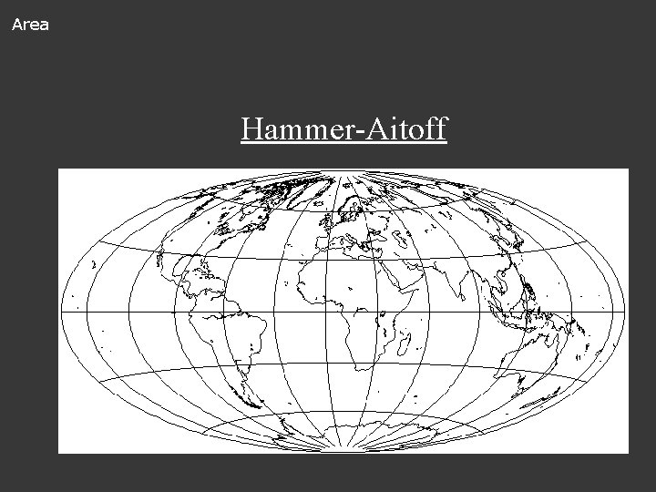 Area Hammer-Aitoff 