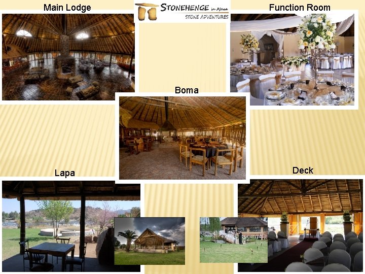 Main Lodge Function Room Boma Lapa Deck 