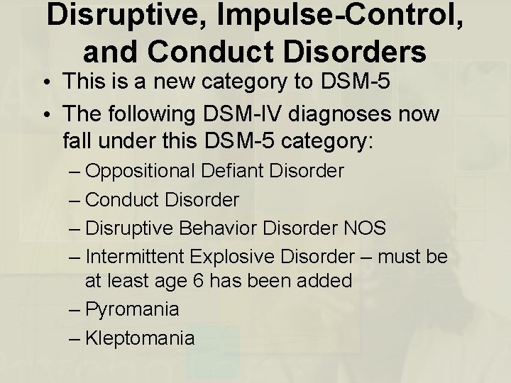 The Future Of The Dsm Next Revision Of