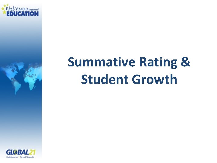 Summative Rating & Student Growth 