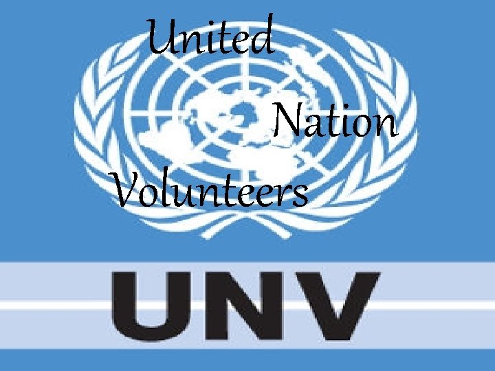 United Nation Volunteers 