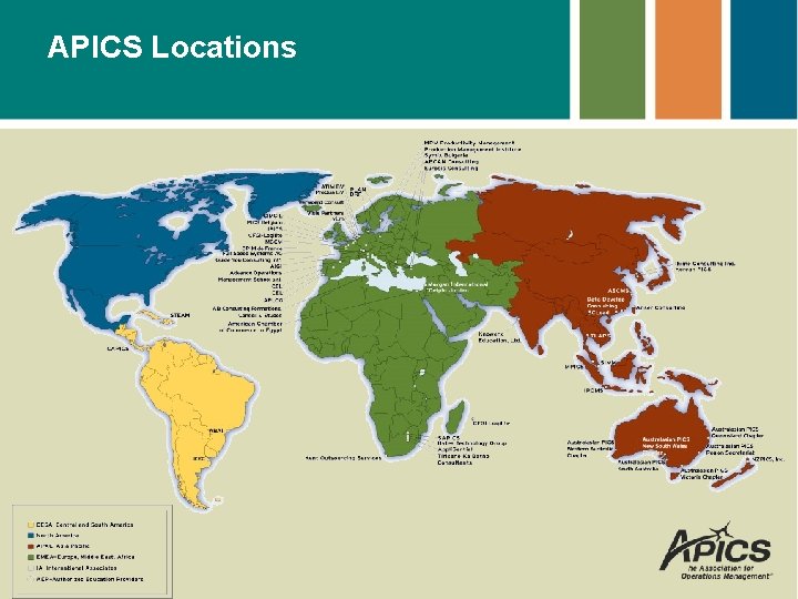 APICS Locations 