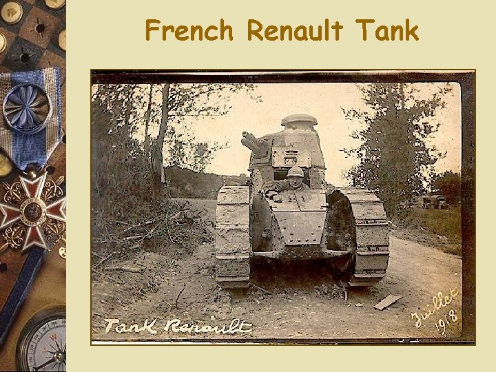 French Renault Tank French Renault Tank
