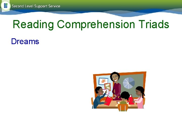 Reading Comprehension Triads Dreams Reading Comprehension Triads Dreams
