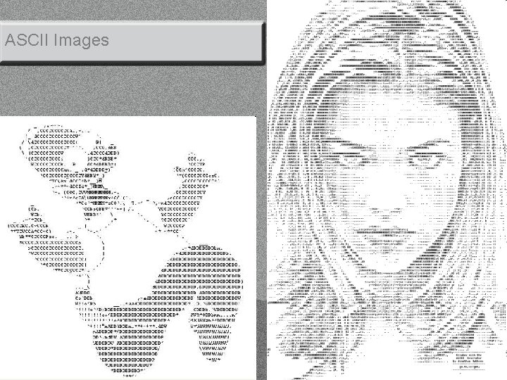 ASCII Images 