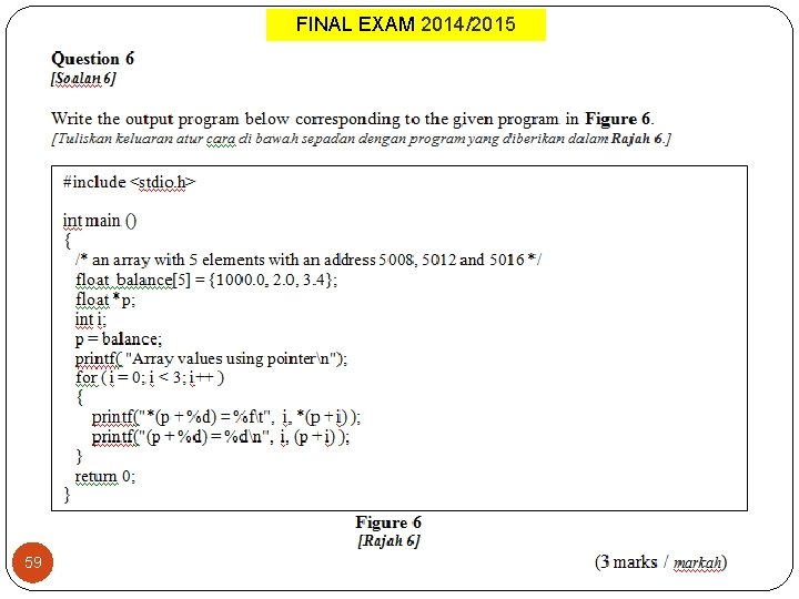 FINAL EXAM 2014/2015 59 