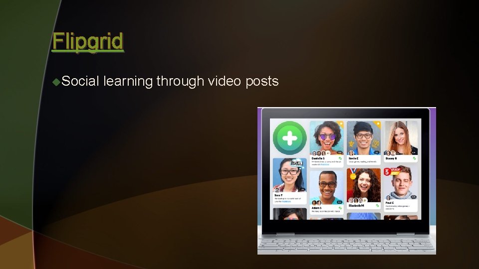 Flipgrid u. Social learning through video posts 