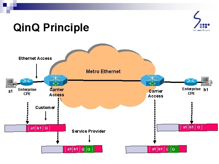Qin. Q Principle Ethernet Access Metro Ethernet a 1 Enterprise CPE Carrier Access Enterprise Qin. Q Principle Ethernet Access Metro Ethernet a 1 Enterprise CPE Carrier Access Enterprise