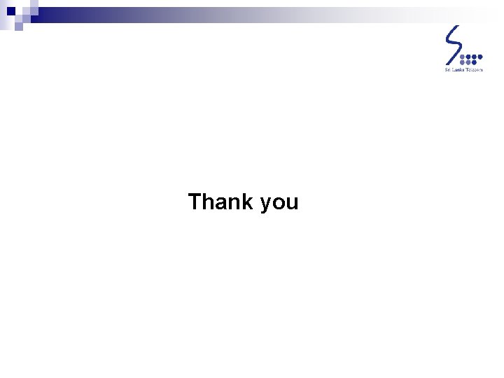 Thank you Thank you