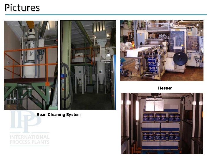 International Process Plants Coffee Roasting Grinding Packaging Plant