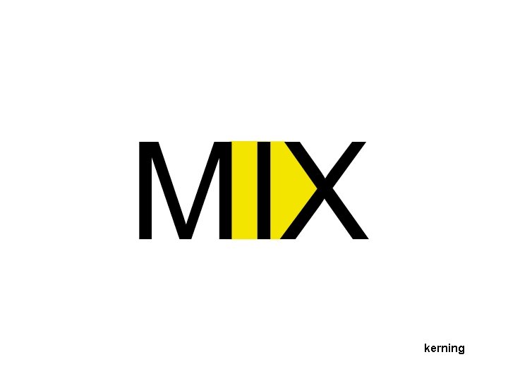 kerning 
