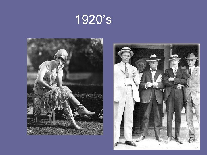 1920’s 